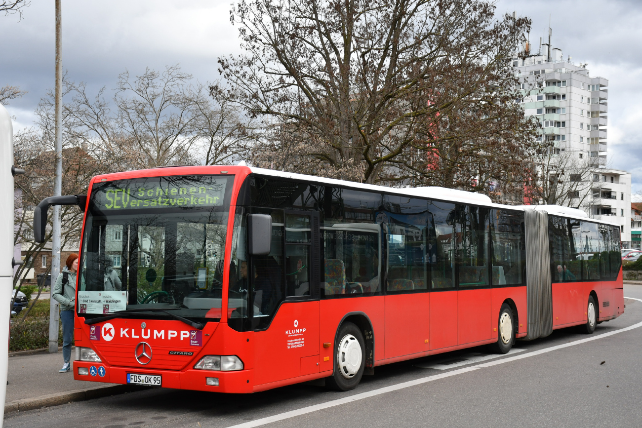Freudenstadt, Mercedes-Benz O530 Citaro G # FDS-OK 95; Stuttgart — EV Digitaler Knoten Stuttgart — 2023