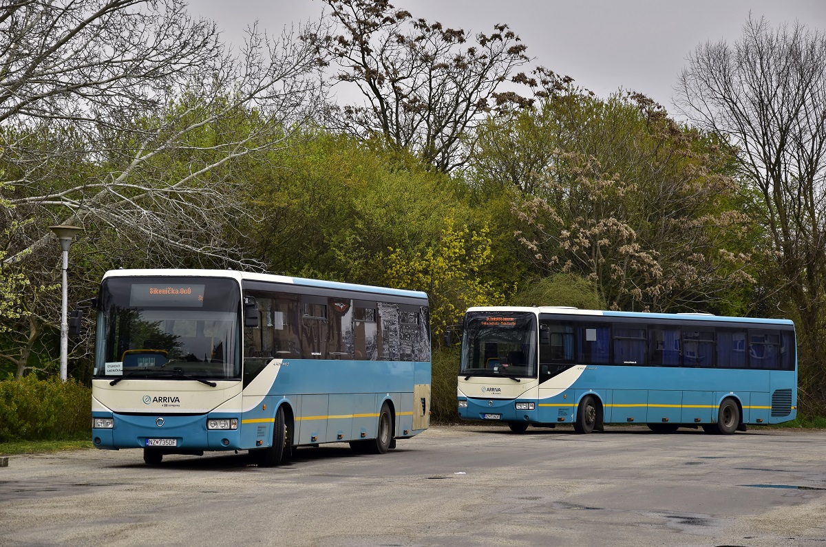 Nové Zámky, Irisbus Crossway 12M № NZ-735DF; Nové Zámky, Irisbus Crossway 12M № NZ-736DF