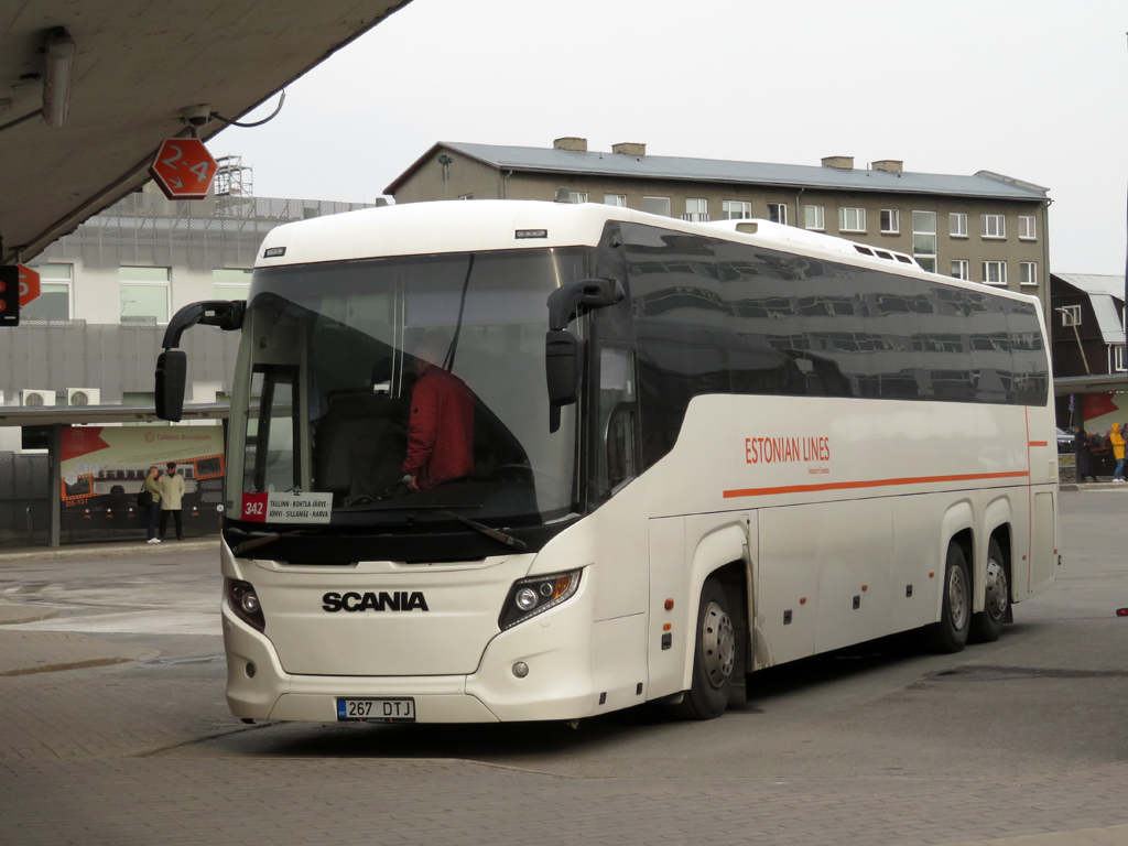 Tallinn, Scania Touring HD (Higer A80T) č. 267 DTJ
