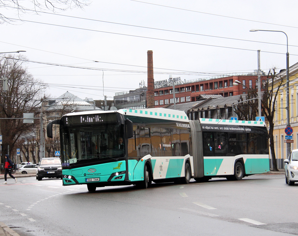 Таллин, Solaris Urbino IV 18 CNG № 2502