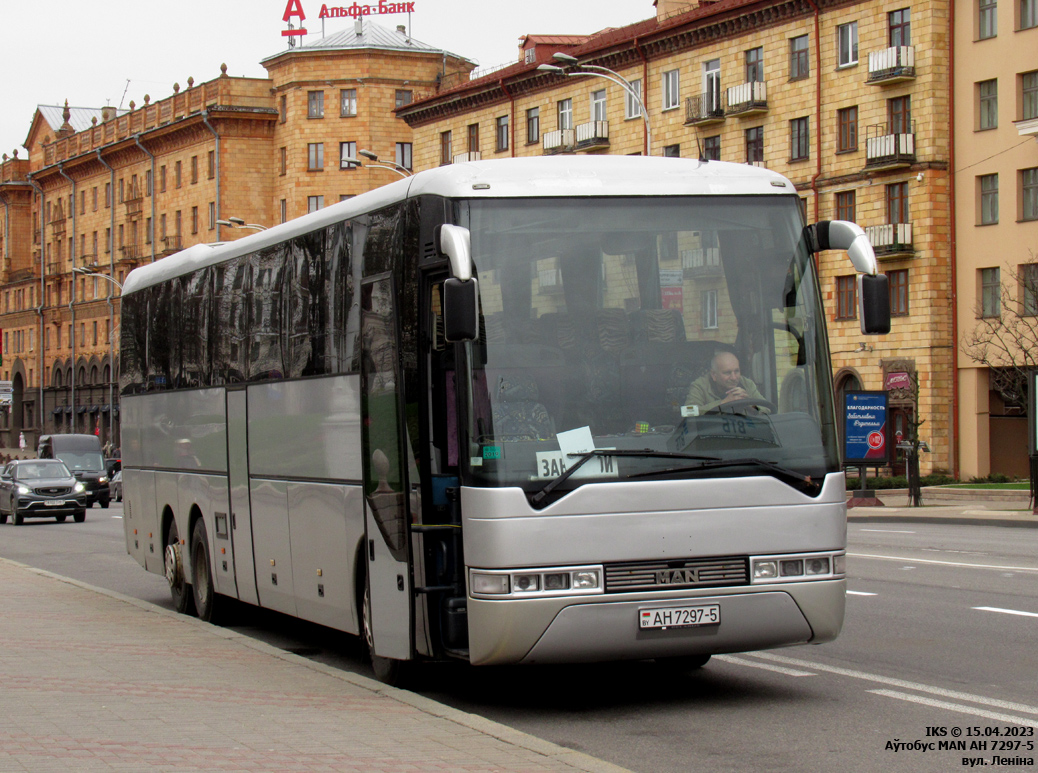 Minsk District, MAN A32 Lion's Top Coach RH463 Nr. АН 7297-5