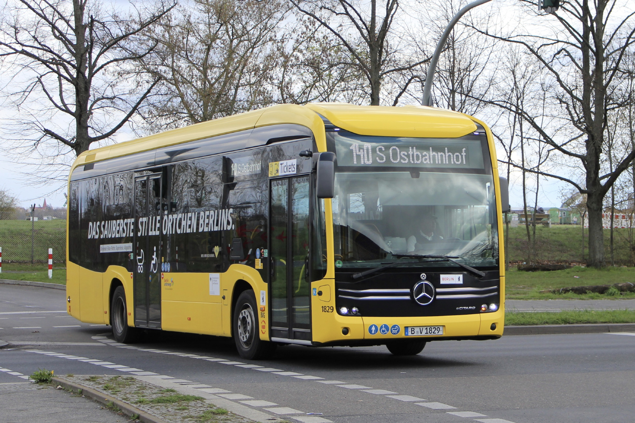 Berlin, Mercedes-Benz eCitaro # 1829