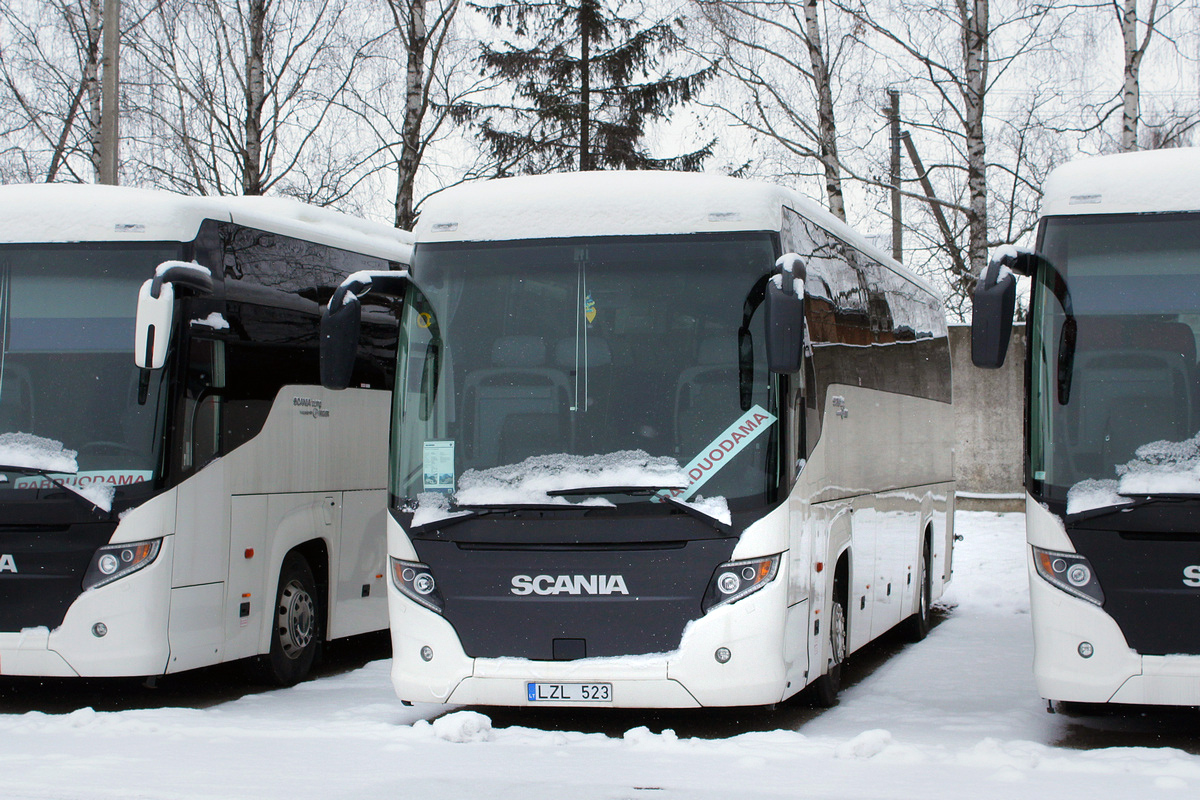Kaunas, Scania Touring HD (Higer A80T) № LZL 523