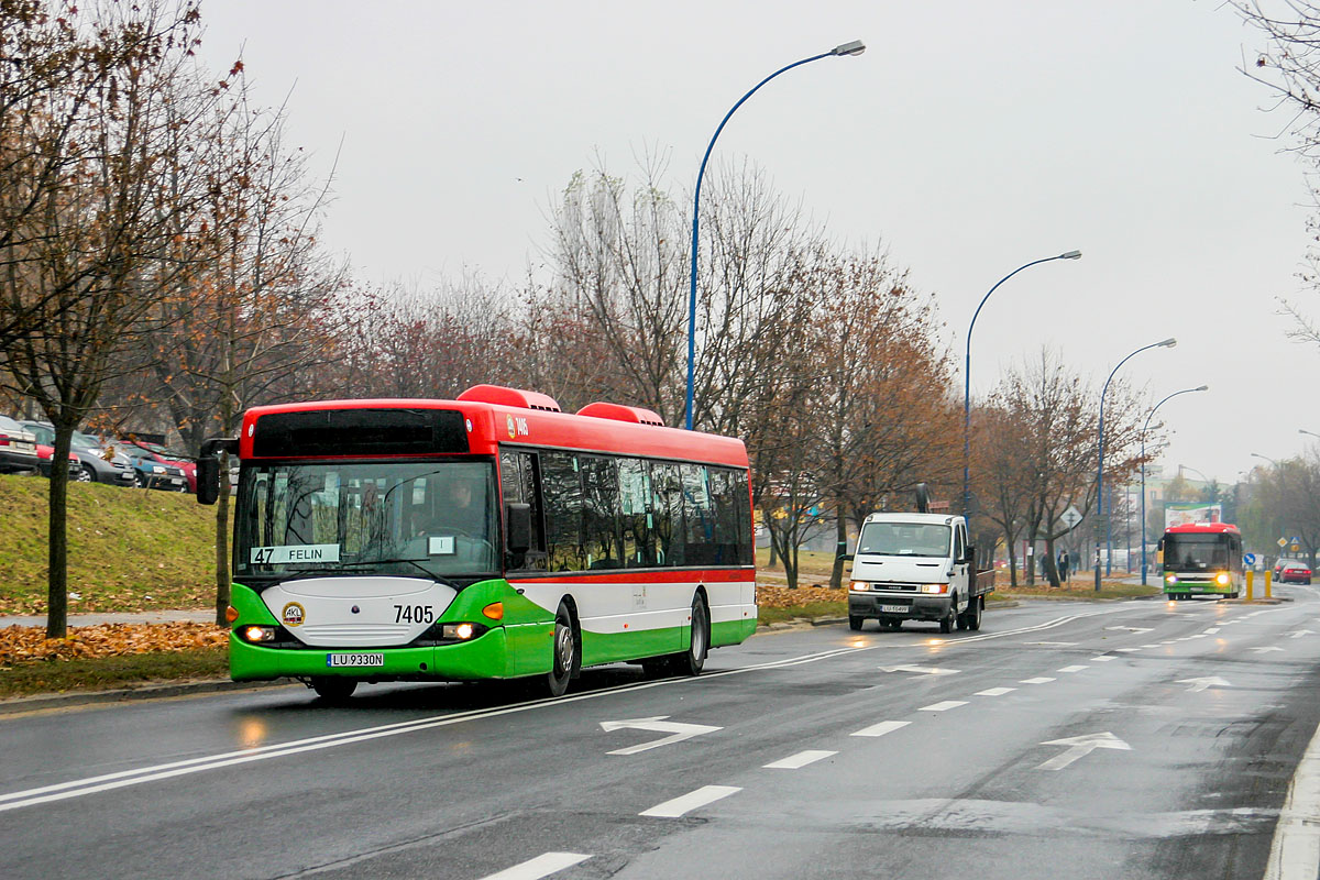 Lublin, Scania OmniCity CN94UB 4X2EB # 7405