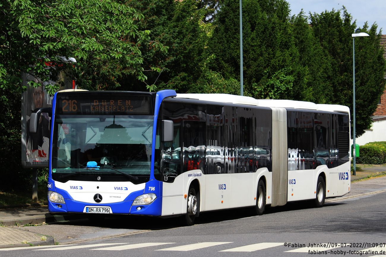 Düren, Mercedes-Benz Citaro C2 G # 796