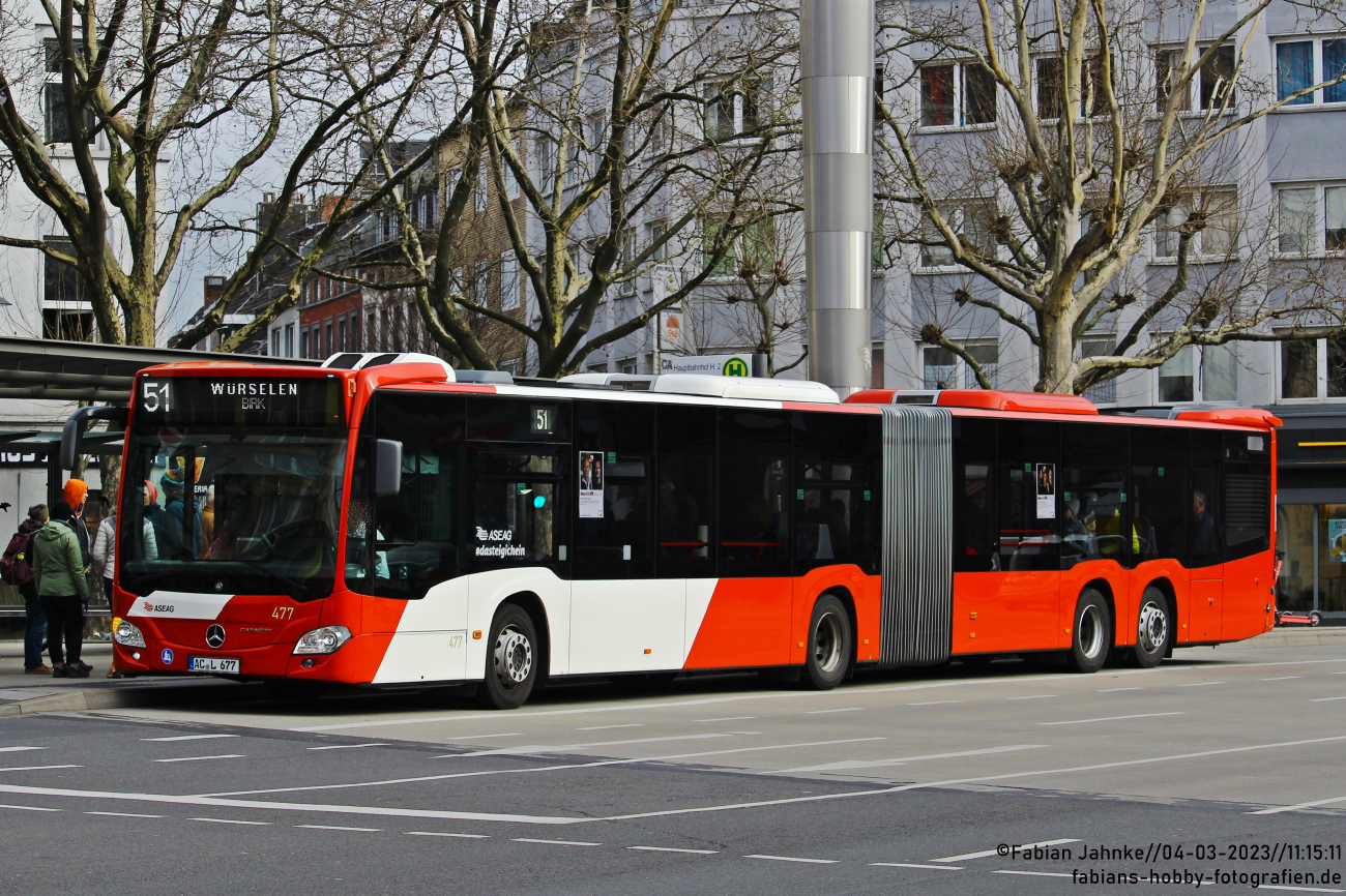 Aachen, Mercedes-Benz Citaro C2 GL CapaCity Nr. 477