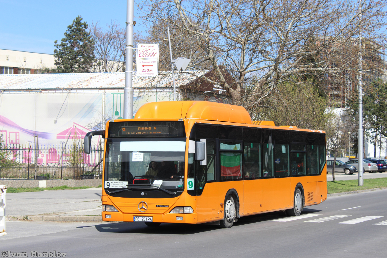 Plovdiv, Mercedes-Benz O530 Citaro CNG # 1201