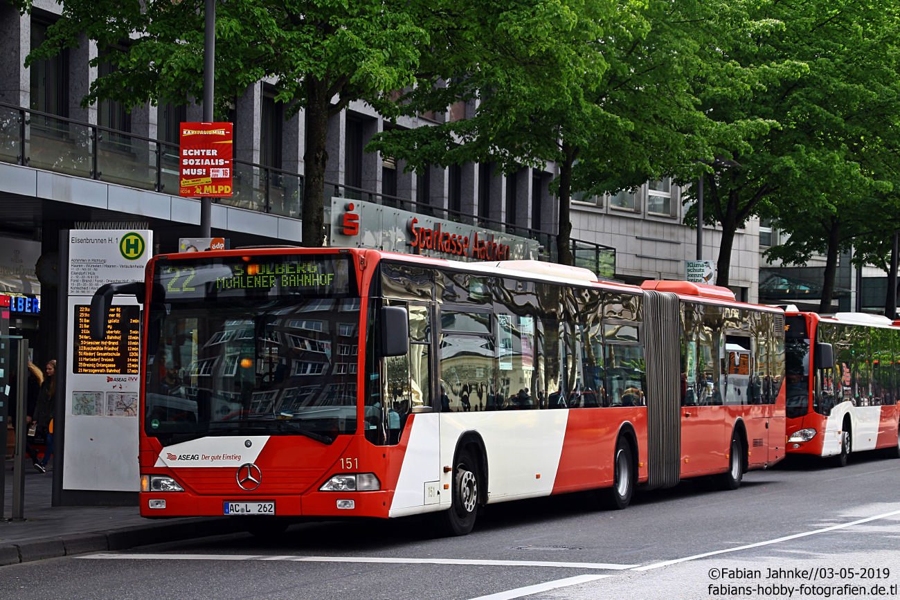 Aachen, Mercedes-Benz O530 Citaro G Nr. 151
