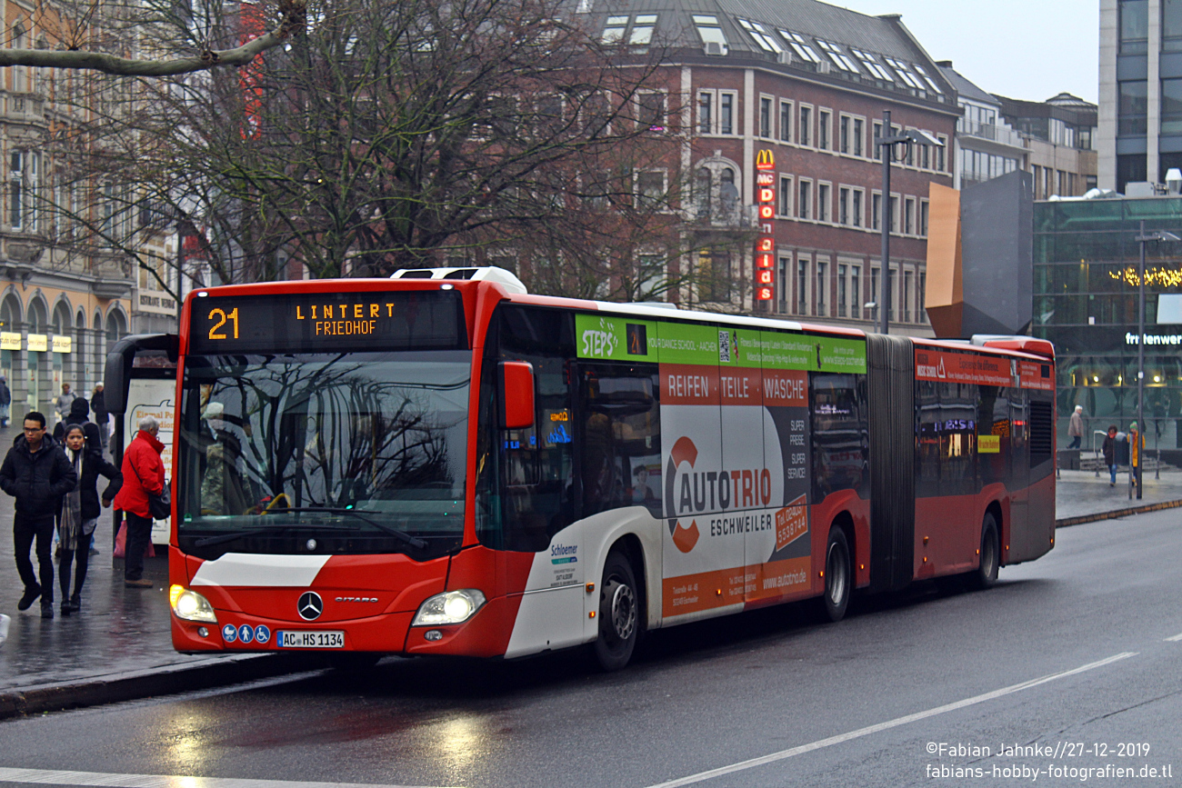 Aachen, Mercedes-Benz Citaro C2 G # AC-HS 1134