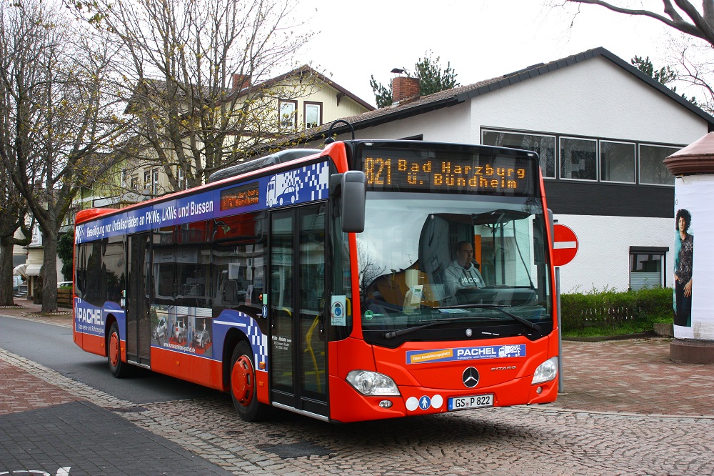 Goslar, Mercedes-Benz Citaro C2 No. GS-P 822