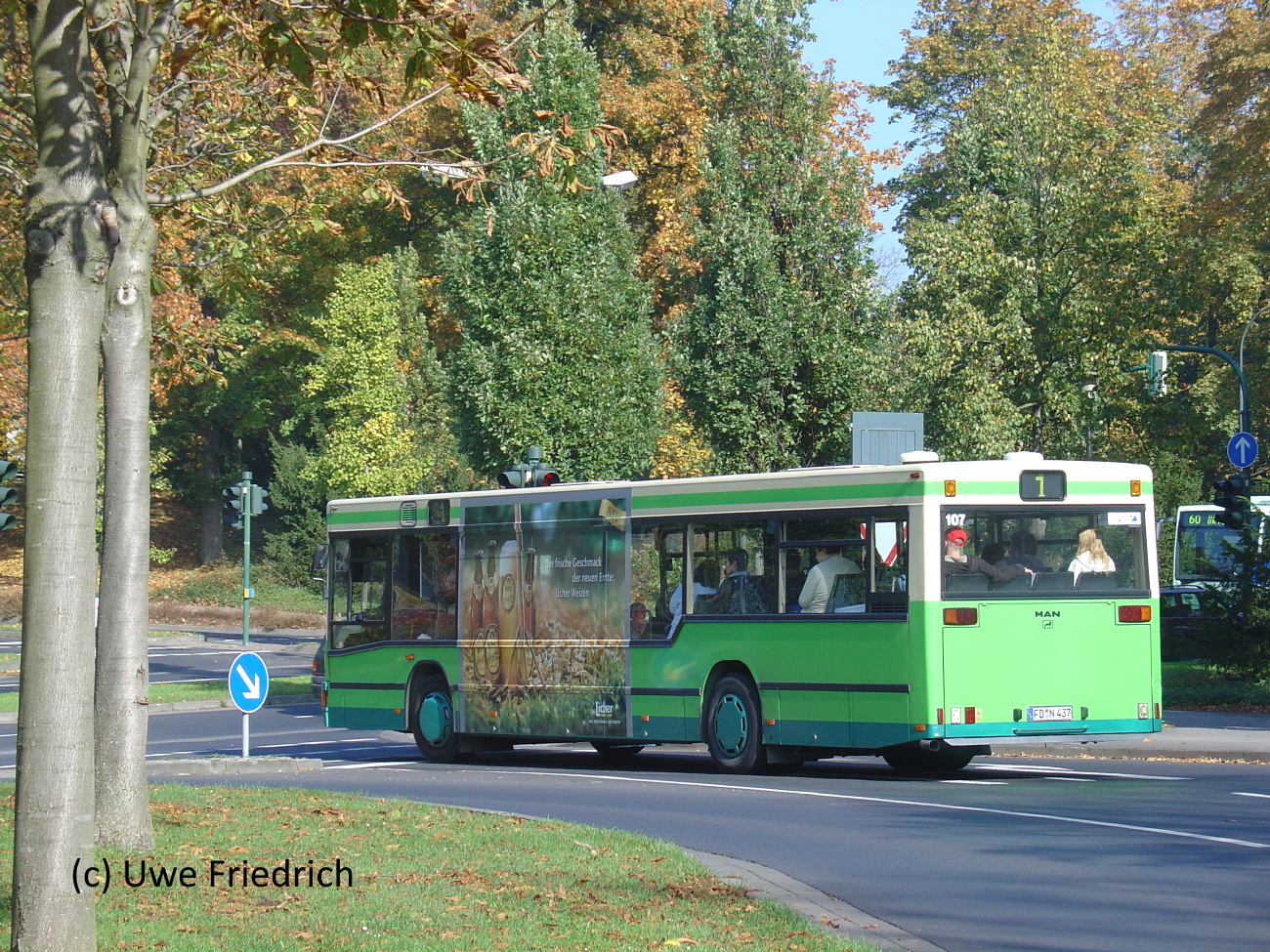 Fulda, MAN A10 NL262 # 107