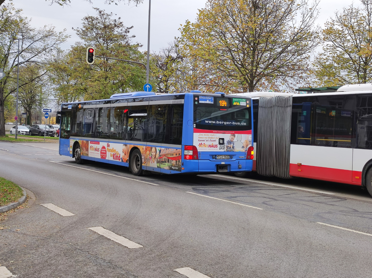Munich, MAN A21 Lion's City NL363 č. M-CX 9600