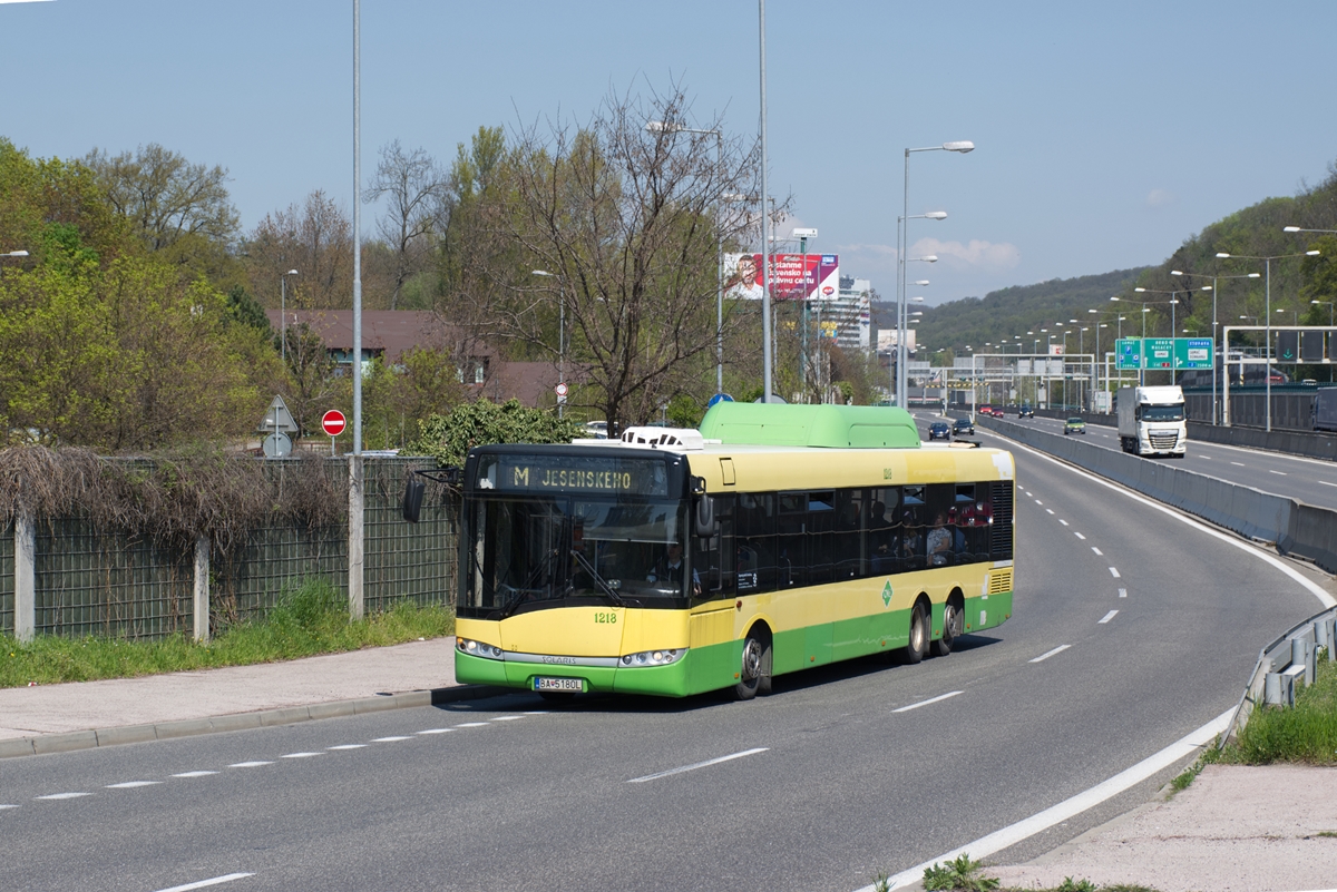 Bratislava, Solaris Urbino III 15 CNG № 1218