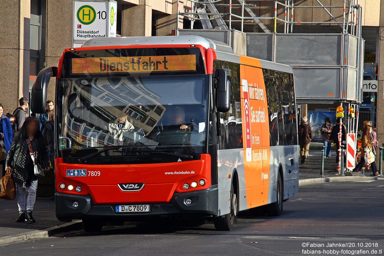 Düsseldorf, VDL Citea LLE-120.255 č. 7809