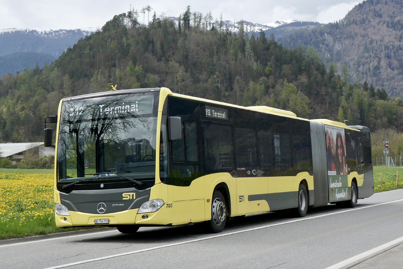 Thun, Mercedes-Benz Citaro C2 G # 703