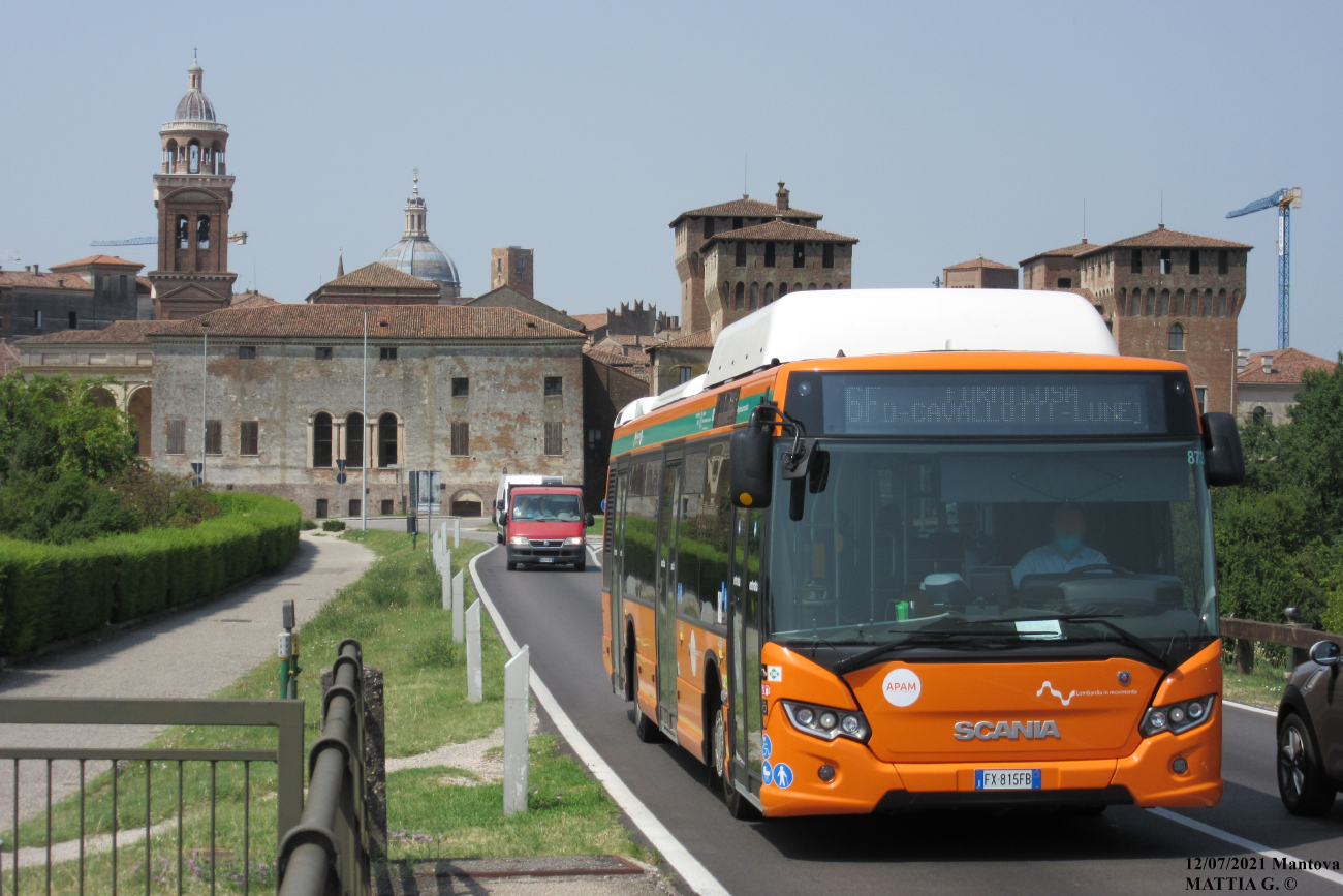 Mantova, Scania Citywide LF CNG # 873