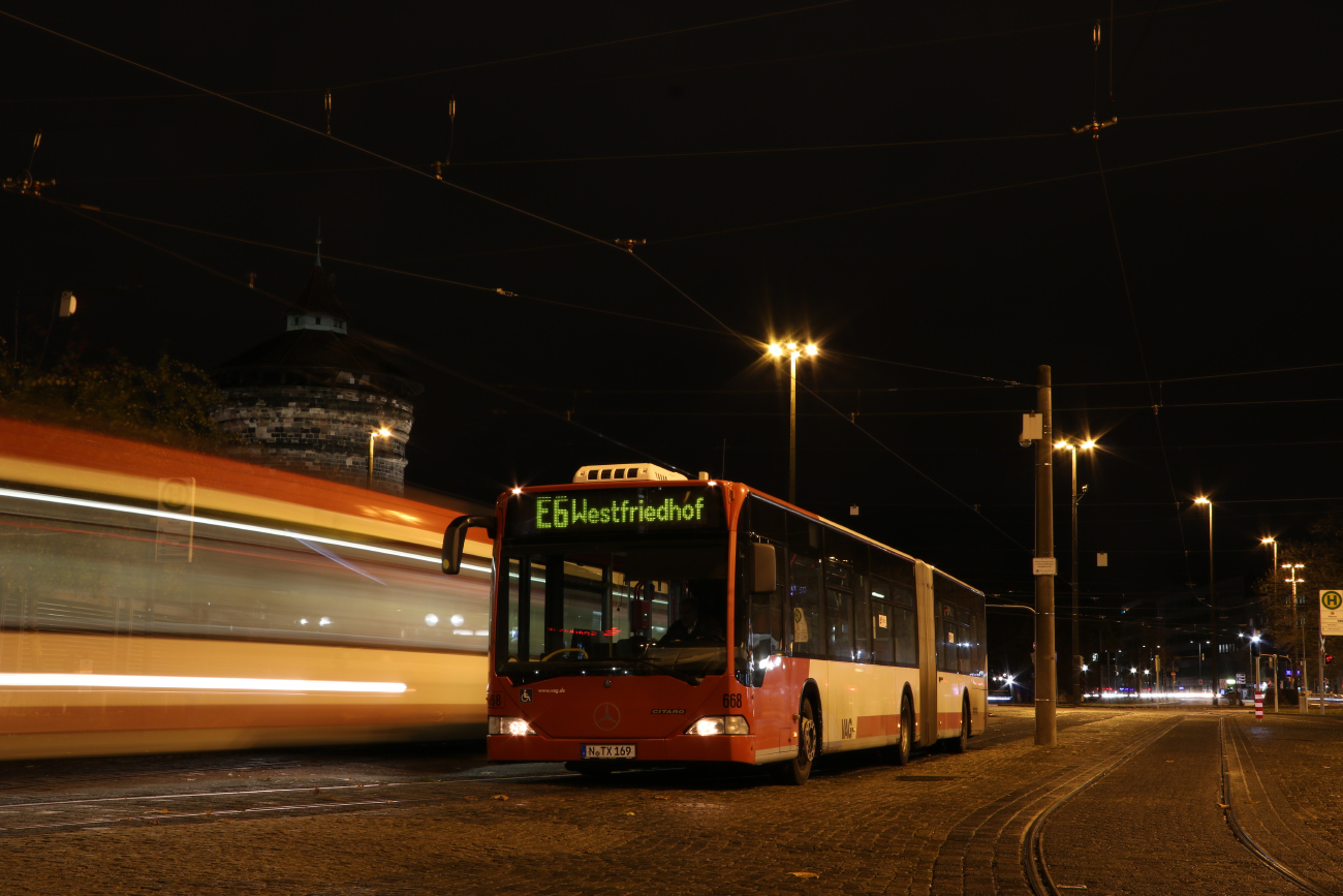 Nuremberg, Mercedes-Benz O530 Citaro G № 668