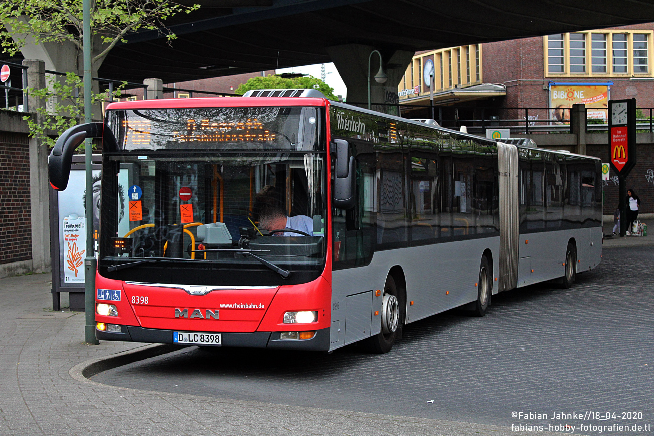 Düsseldorf, MAN A23 Lion's City G NG363 č. 8398