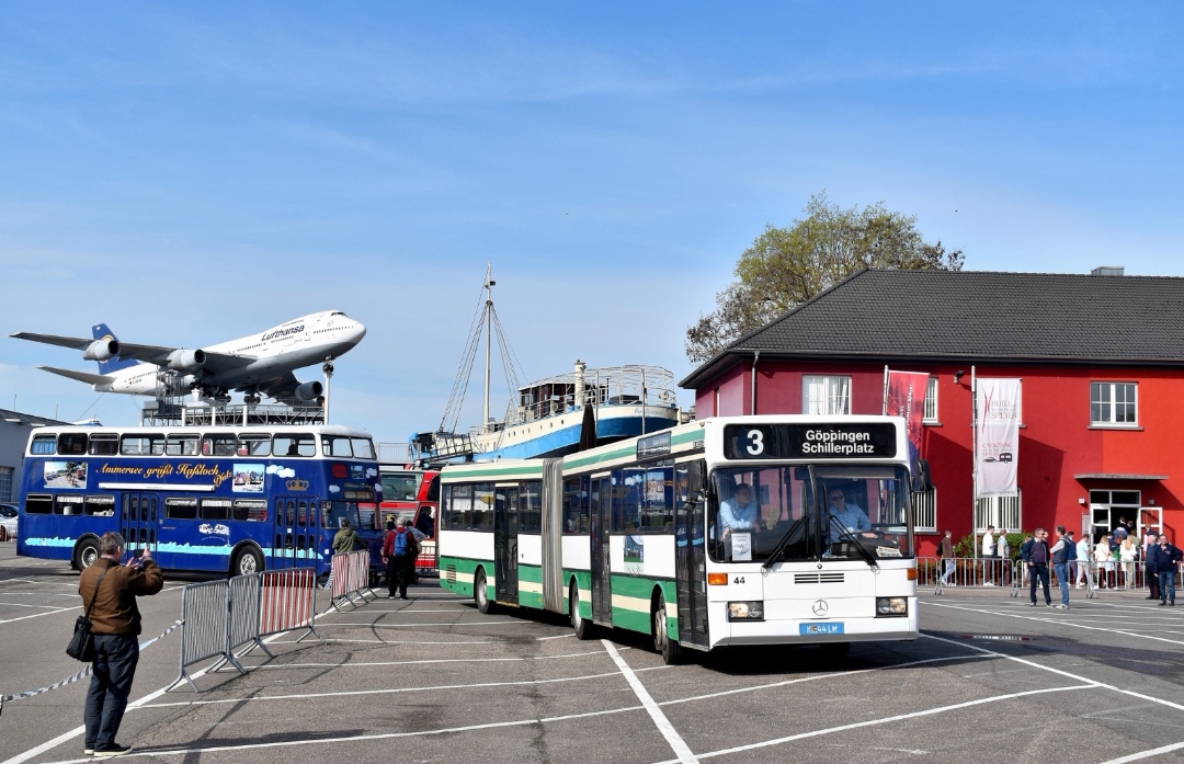 Göppingen, Mercedes-Benz O405G nr. 44; Speyer — 6th European Meeting of Historic Buses (22.04.2023)
