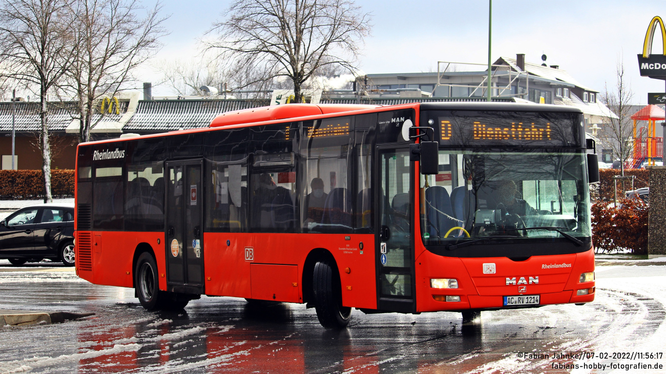 Düsseldorf, MAN A20 Lion's City Ü NÜ323 № AC-RV 1214