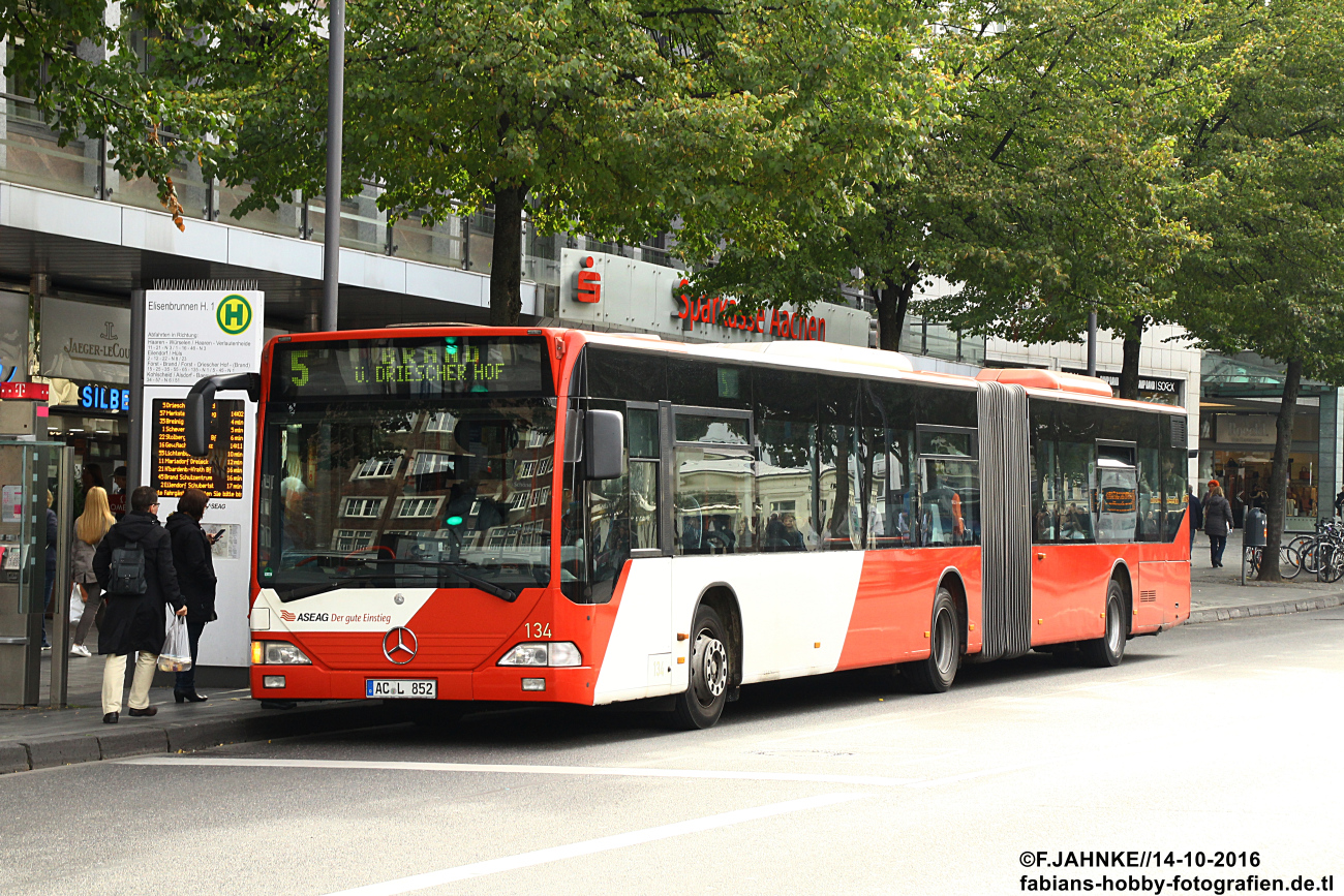 Aachen, Mercedes-Benz O530 Citaro G # 134