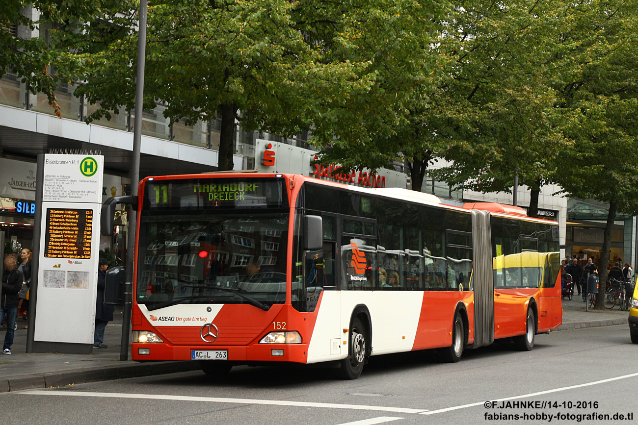 Aachen, Mercedes-Benz O530 Citaro G # 152