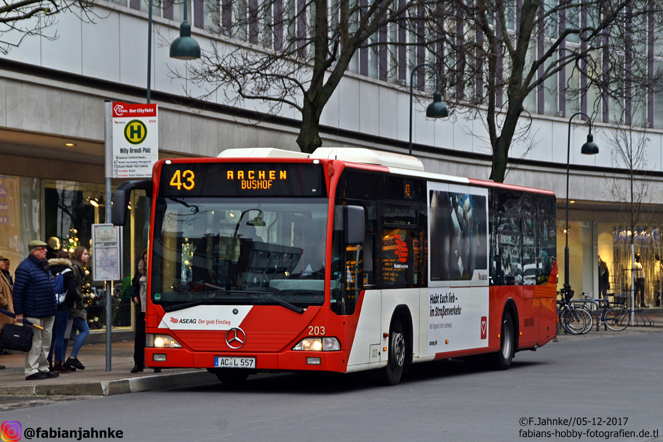 Aachen, Mercedes-Benz O530 Citaro # 203