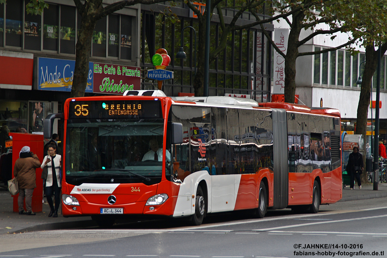 Aachen, Mercedes-Benz Citaro C2 G nr. 344