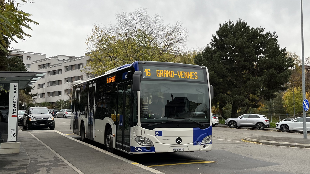Lausanne, Mercedes-Benz Citaro C2 K č. 325