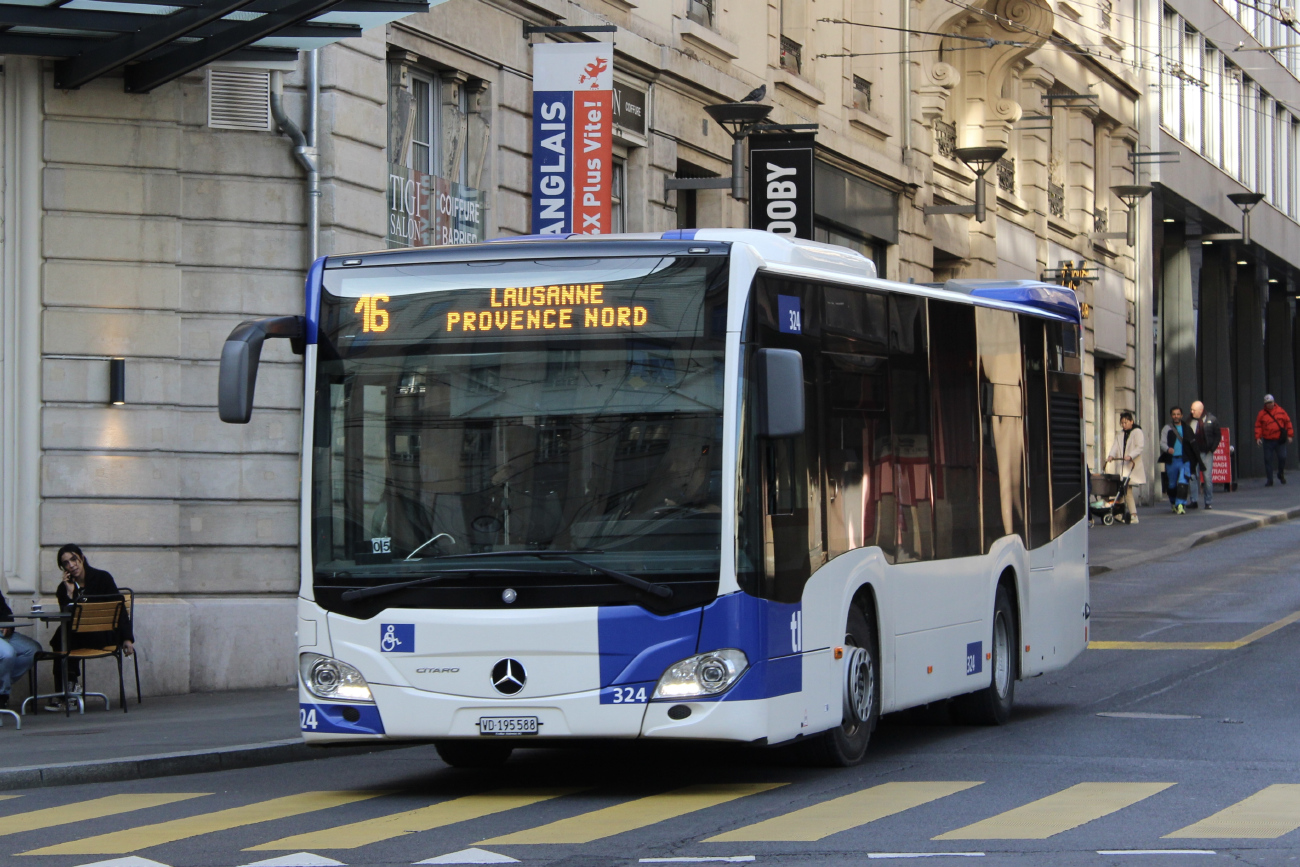 Lausanne, Mercedes-Benz Citaro C2 K č. 324