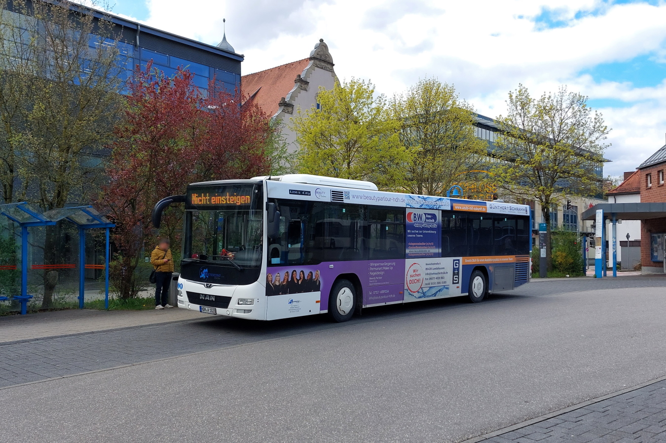 Heidenheim an der Brenz, MAN A78 Lion's City LE EL293 nr. HDH-N 1020