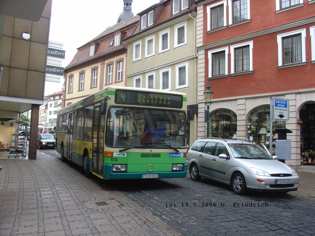Fulda, Mercedes-Benz O405N2 № 173