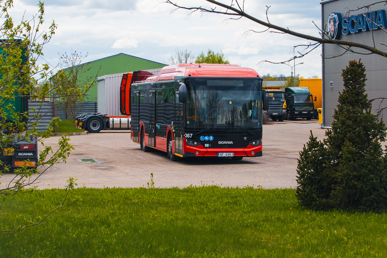 Daugavpils, Scania Citywide LF II 12M CNG # 367