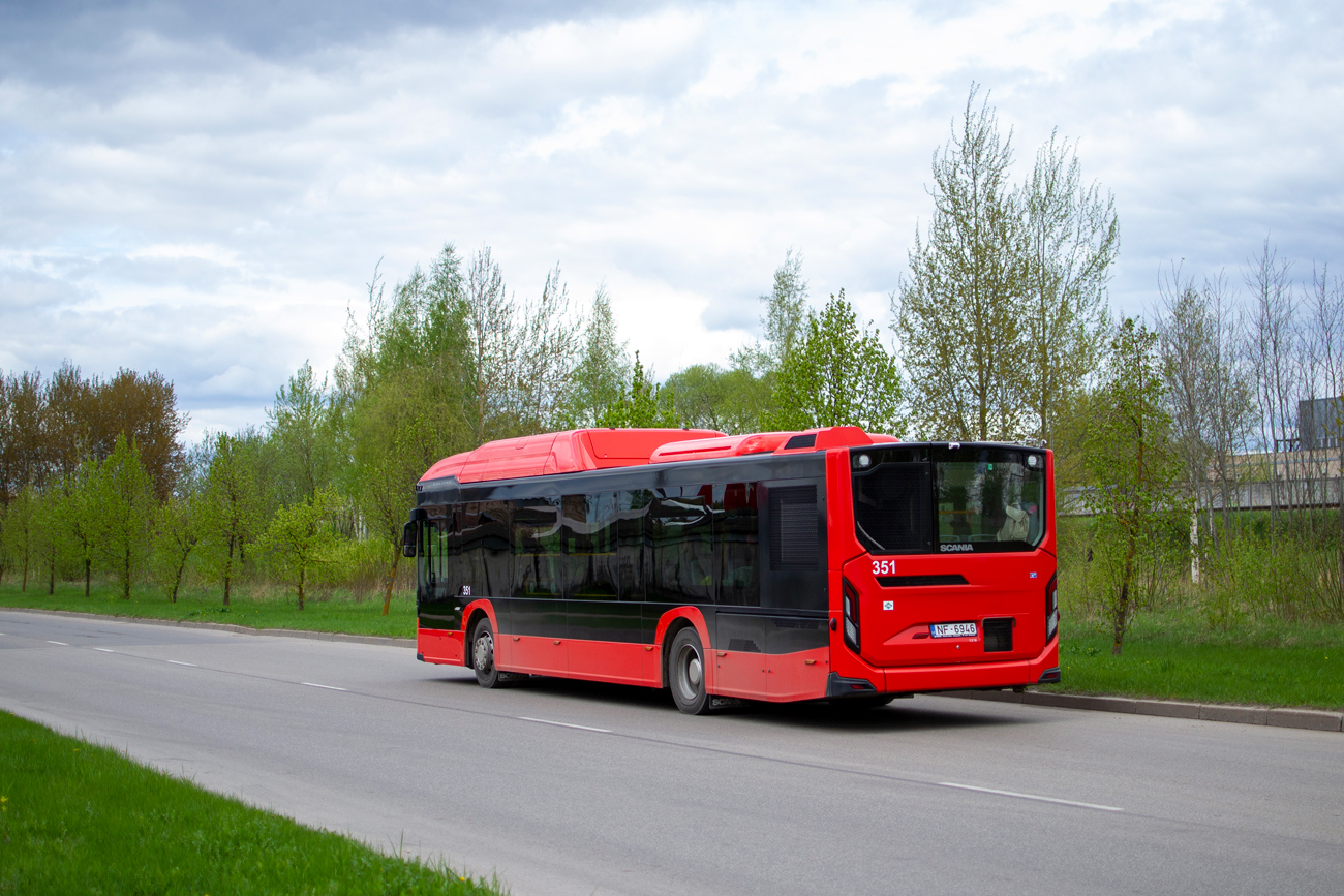 Daugavpils, Scania Citywide LF II 12M CNG # 351