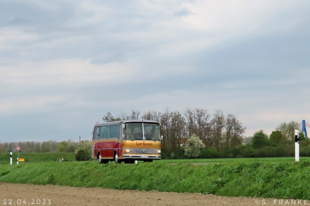 Saarbrücken, Setra S80 nr. SB-LR 19H; Speyer — 6th European Meeting of Historic Buses (22.04.2023)