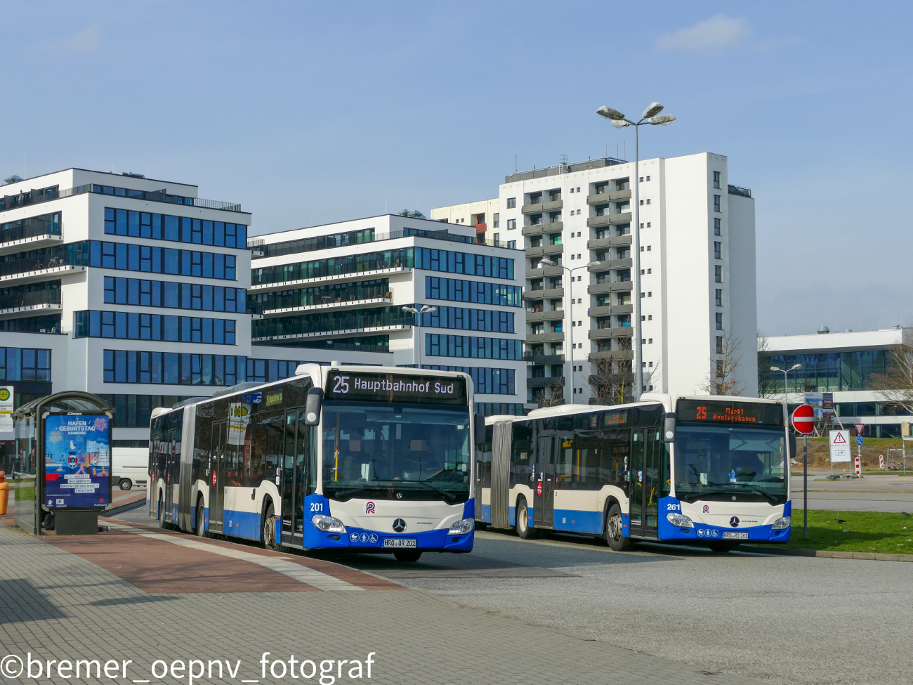 Rostock, Mercedes-Benz Citaro C2 G # 201; Rostock, Mercedes-Benz Citaro C2 G # 261