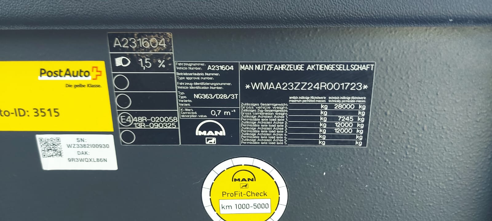 Nuremberg, MAN A23 NG363 # N-BF 8810