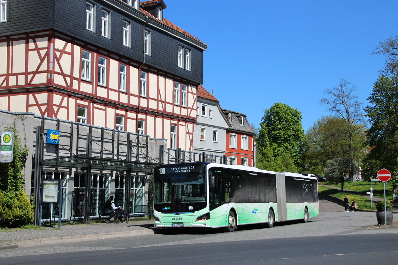 Mainz, MAN 18C Lion's City NG360 EfficientHybrid # MZ-DB 506