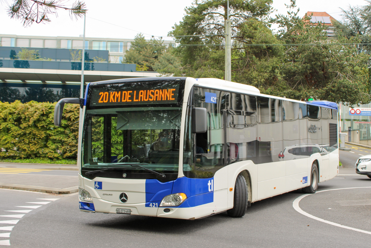 Lausanne, Mercedes-Benz Citaro C2 # 421