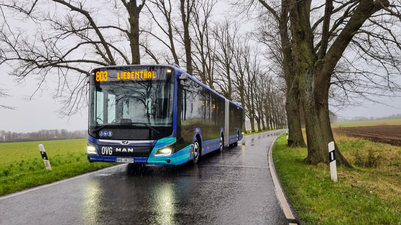 Oranienburg, MAN 18C Lion's City NG360 EfficientHybrid # OHV-VK 219