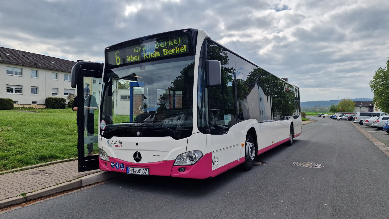 Hameln, Mercedes-Benz Citaro C2 Hybrid # 87