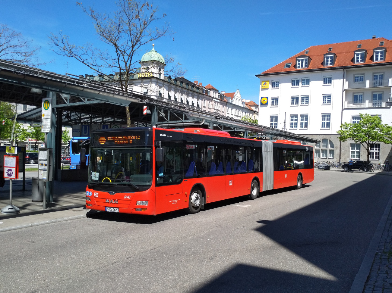 Monachium, MAN A23 Lion's City G NG363 # M-RV 2623