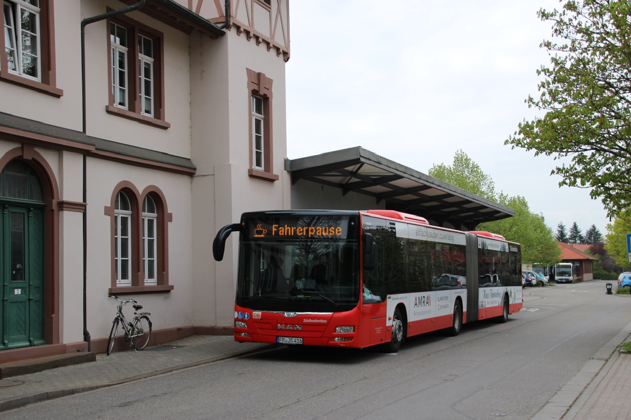 Freiburg im Breisgau, MAN A23 Lion's City G NG363 nr. FR-JS 416