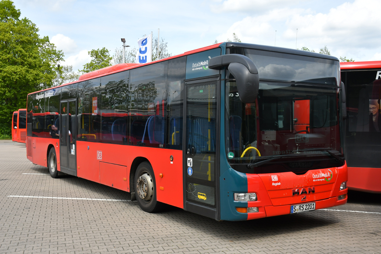 Stuttgart, MAN A20 Lion's City Ü NÜ323 č. 2201