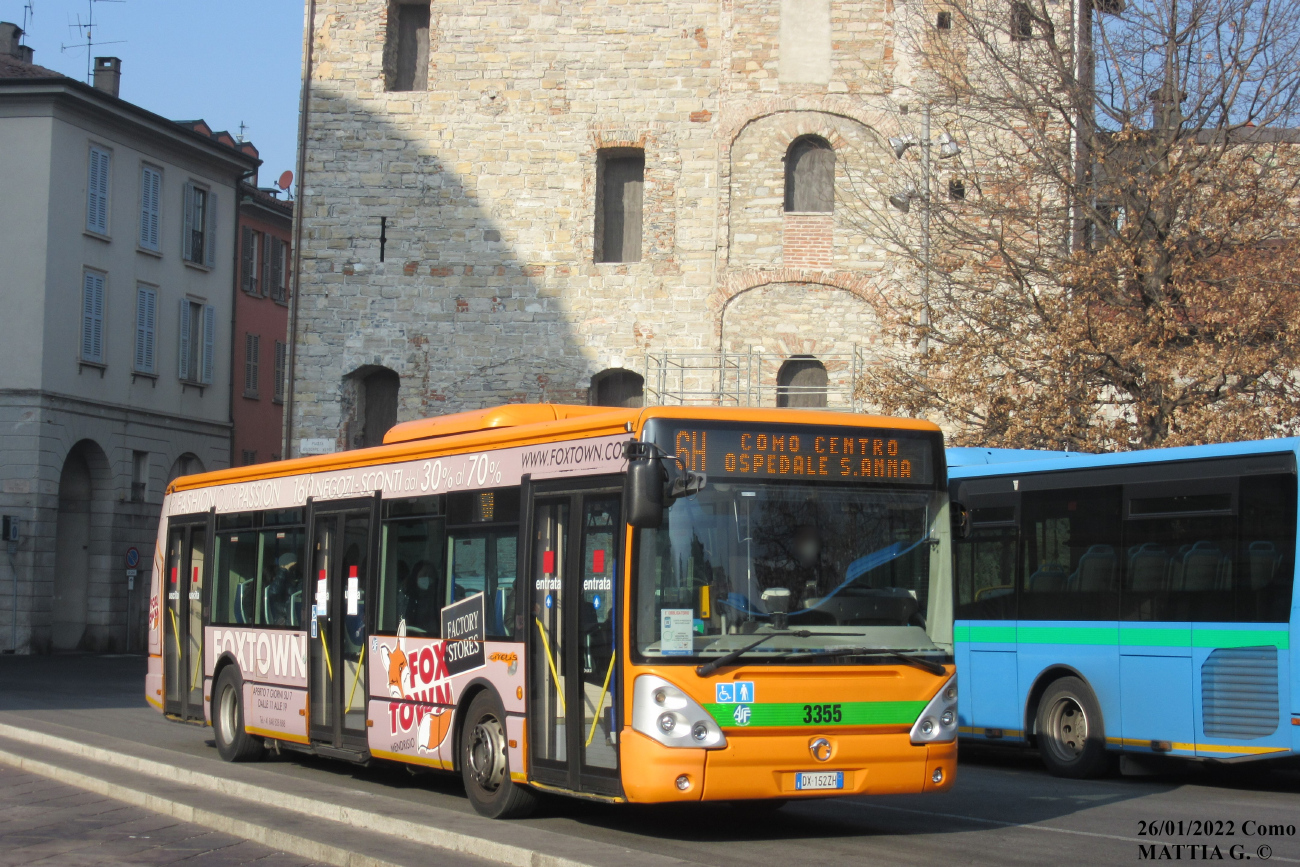 Комо, Irisbus Citelis 12M № 3355