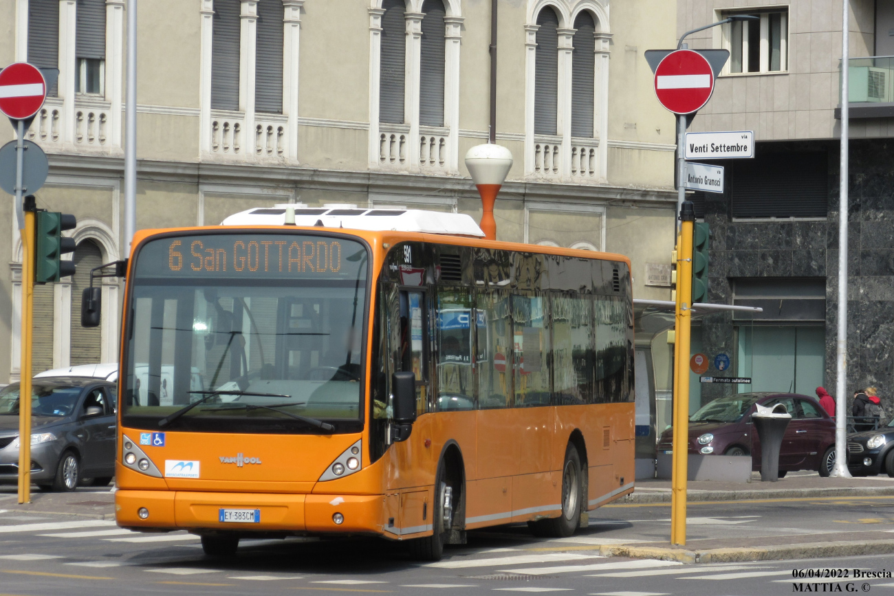 Brescia, Van Hool New A309 № 591