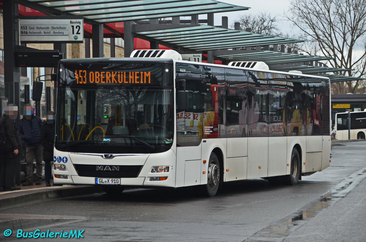 Bergisch Gladbach, MAN A37 Lion's City NL293 Nr. GL-X 910