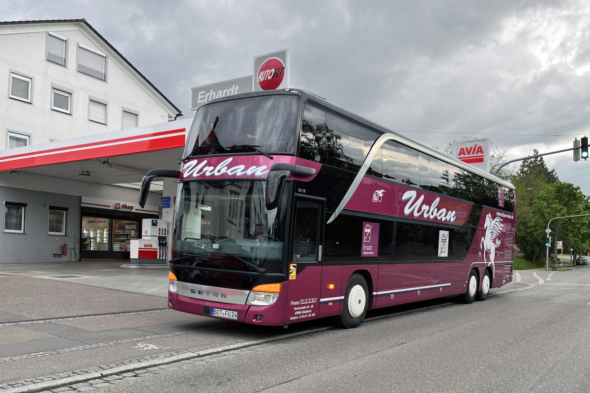 Recklinghausen, Setra S431DT č. BOT-FU 24; Stuttgart — EV Digitaler Knoten Stuttgart — 2023