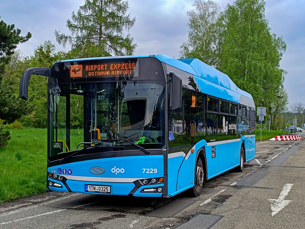 Ostrava, Solaris Urbino IV 12 CNG № 7229