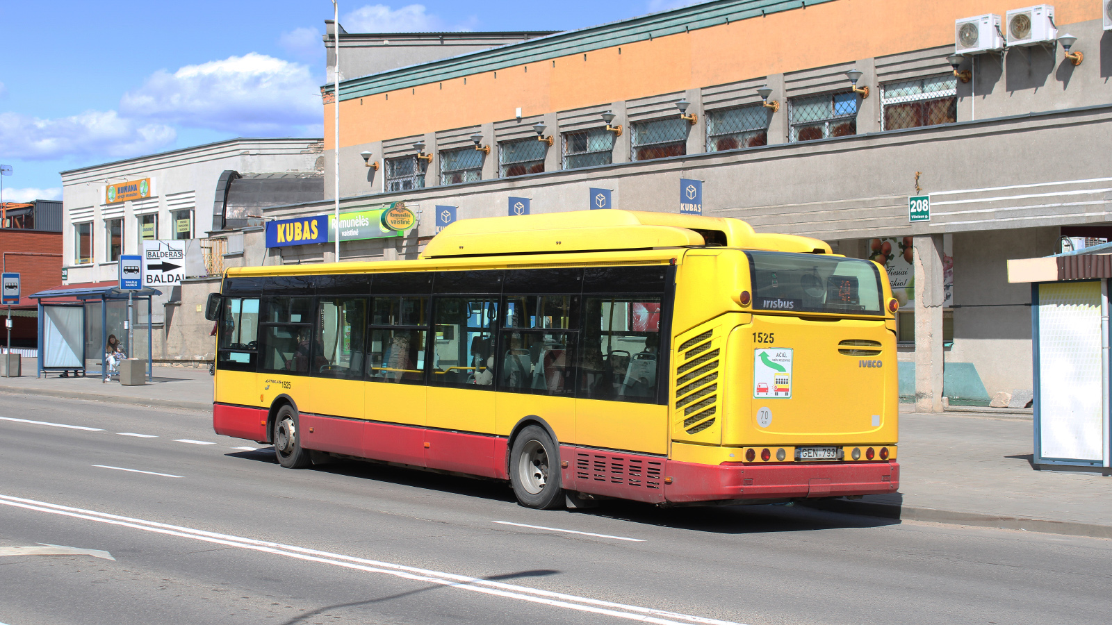 Šiauliai, Irisbus Citelis 12M CNG No. 1525